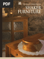 The Art of Woodworking Shaker Furniture