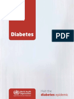 Halt The Diabetes Epidemic