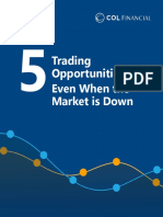 5 Trading Opportunities Even When The Market Is Down