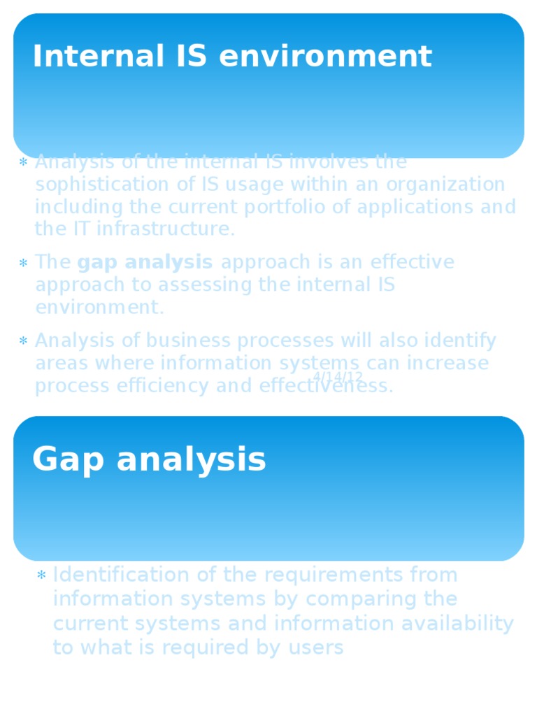 Analyzing Internal Information Systems | PDF | Value Chain | Strategic ...