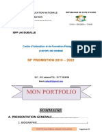 PORTFOLIO Rédigé Par Assi