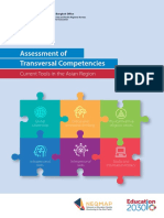 Assessment of Transversal Competencies: Current Tools in The Asian Region