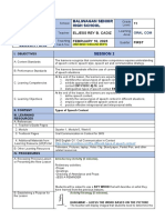 DLP Oral Communication - Types of Speech Context