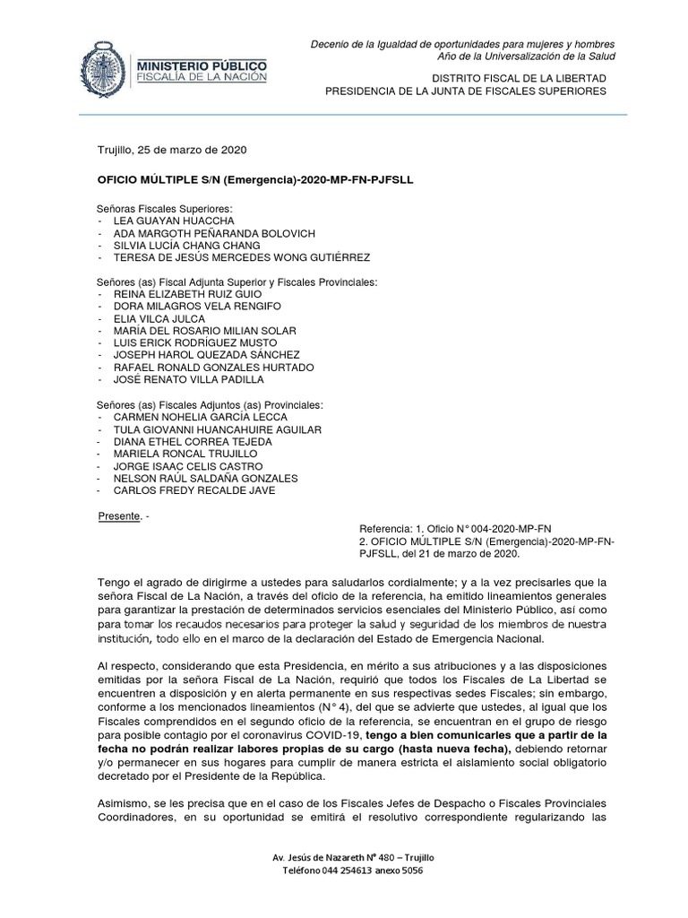 TRUJILLO Ratificando of 4-20-FN | PDF