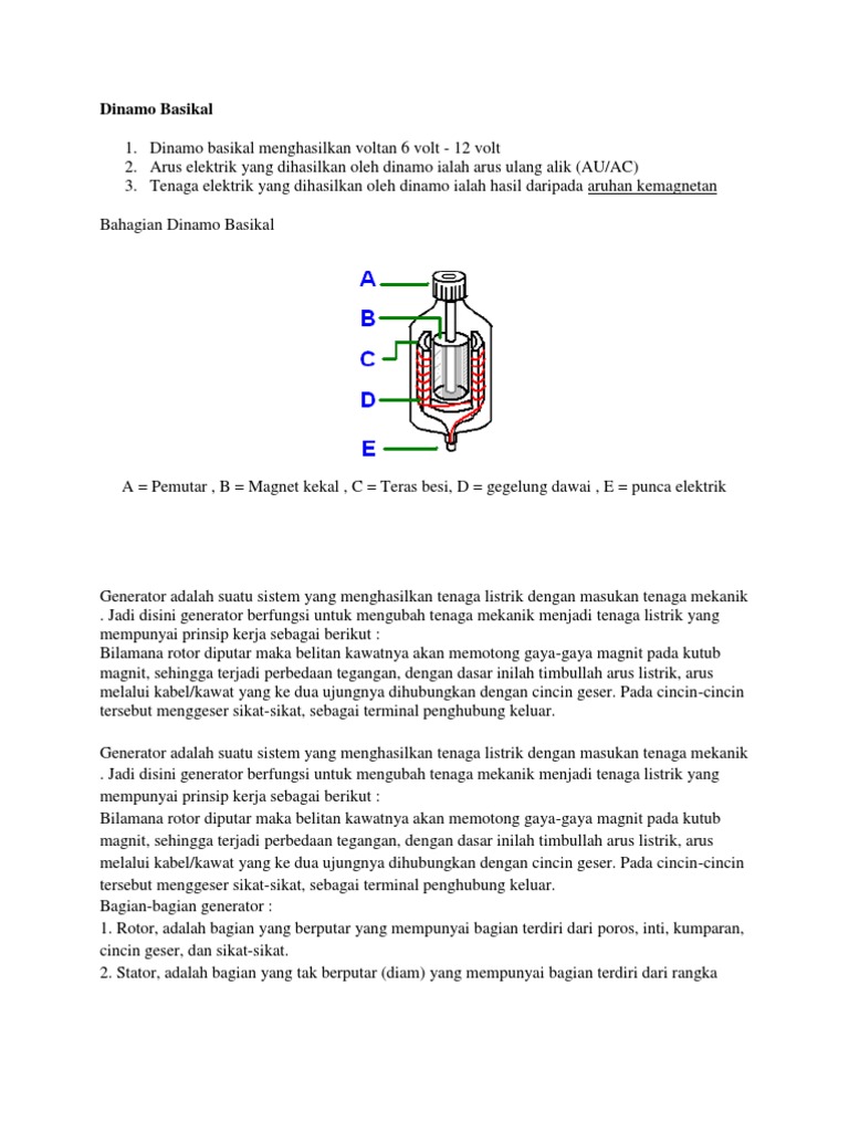 Dinamo Basikal Dinamo Basikal