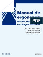 Manual de Ergonomia Aplicada a La Prevencion de Riesgos Laborales Jose Luis Llorca Rubio