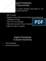 Export Procedures