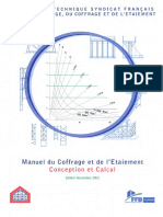 Manuel Du Coffrage Et de l'Étaiement - Conception Et Calcul