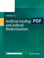 Artificial Intelligence and Judicial Modernization by Yadong Cui