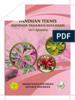 Kementerian Pertanian - Panduan Teknis Budidaya Tanaman Hias Daun - Seri 1