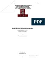 Lista 09 - Princípios de Telecomunicações