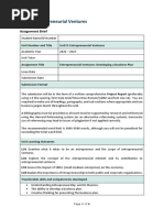 Unit 9 Assignment Brief