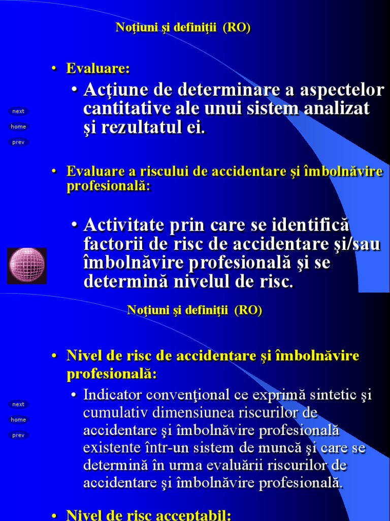 02 Evaluarea Riscurilor Complet | PDF