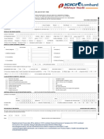 Claim Form - Part B To Be Filled in by The Hospital