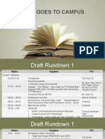 DJKN Goes To Campus - Draft Rundown