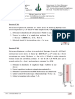 Série Dexercices N°02 Conduction Monodimensionnelle Avec Source Interne de Chaleur - 20-21