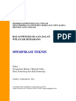 Revisi Spektek Jalan Reguler