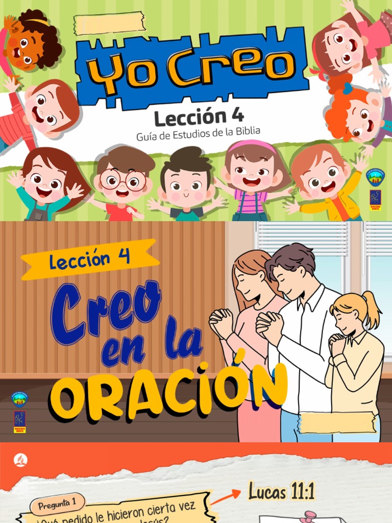Lección 4 - Yo Creo | PDF