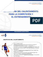 BC - 104 - S6 - Estructura Del Calentamiento y Vuelta A La Calma en El Entrenamiento Deportivo