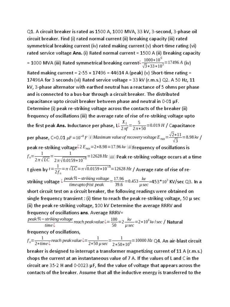 Electrical and Electronics PDF