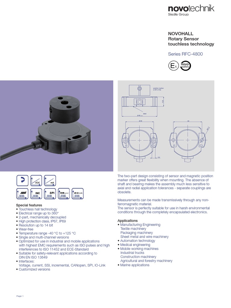 Sensor de Rotación - Wire Line - MDR 700 | PDF