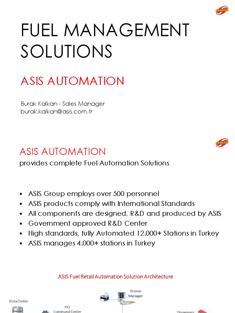 Fuel Automation Solutions Overview | PDF