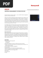 Honeywell HDCS User Manual | PDF | Login | Point And Click