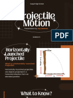 Horizontally - Launched Projectile