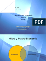 CLASE 2 Economía