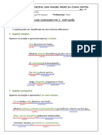 Atividade Complementar 8 Ano 08 03 21 Portugu S PDF