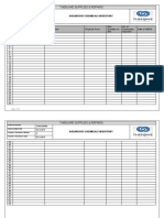 Hazardous Chemicals Inventory - 0