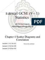 CH 4 Scatter Diagrams and Correlation