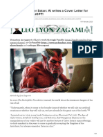 The Rise of Cyber Satan AI Writes A Cover Letter For Satan Using ChatGPT