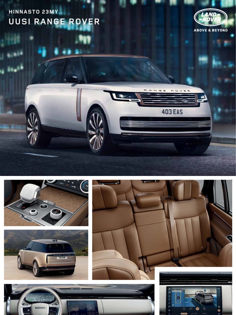 Range Rover 23MY FI 27012023 | PDF