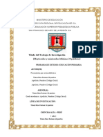 GUIA DE MONOGRAFIA - TRABAJO DE INESTIGACION 2023 - Educación Primaria