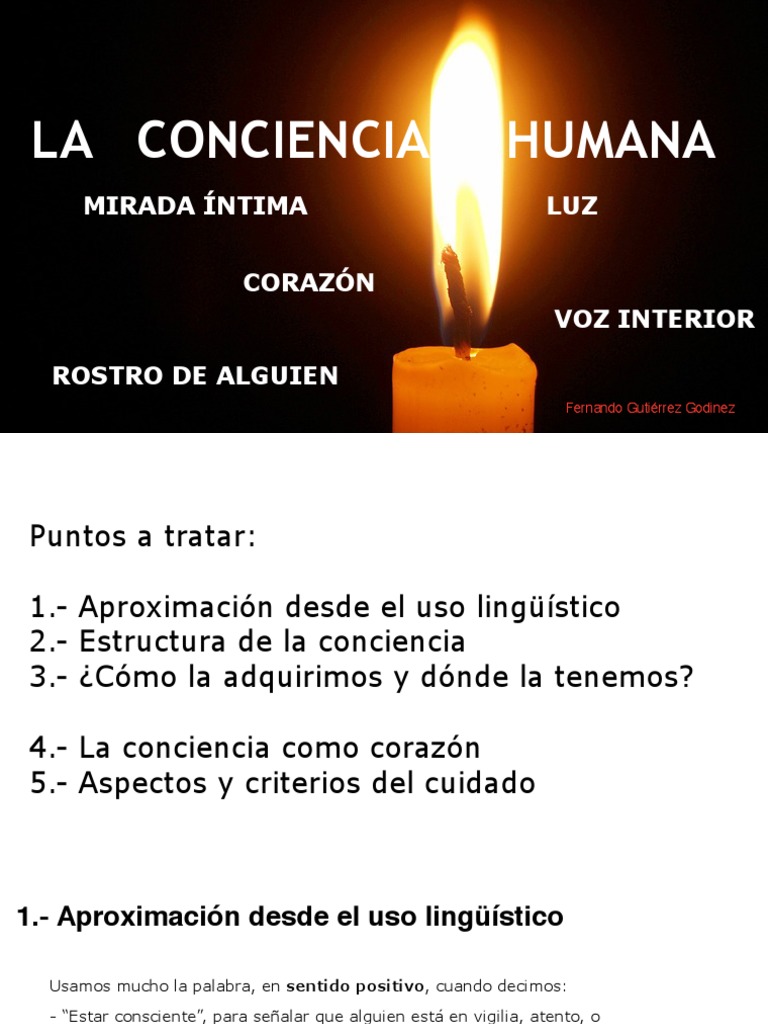 La Conciencia Humana PDF PDF