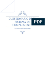 Sistema de Complemento CD41294 Cardoso Delgado Edgar