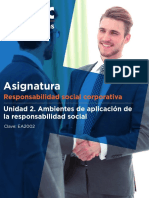 Responsabilidad Social Corporativa Unidad 2