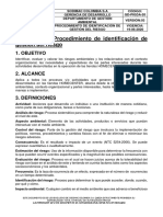 Gd-Pigda-20 Procedimiento de Identificación de Gestión Del Riesgo