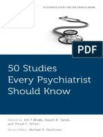 (50 Studies Every Doctor Should Know) Ish P. Bhalla, Rajesh R. Tampi, Vinod H. Srihari - 50 Studies Every Psychiatrist Should Know-Oxford University Press (2018)