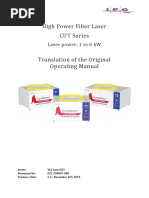 YLP Series Pulsed Fiber Laser Specs | PDF | Laser | Optical Fiber
