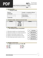 Matemática Primaria Numeración Hasta El 100000 | PDF