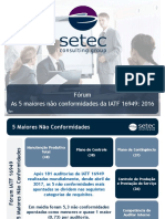 Forum - 5 Ncs - IATF - Setec - 27-10-2017 1