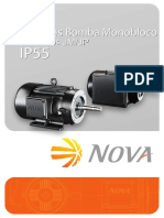 Motores Bomba Monobloco Blindados JM e JP IP55