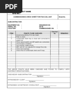Elec Check List - Earthing System | PDF | Components | Power Engineering