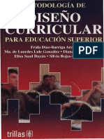 Diseño Curricular para Educación Superior