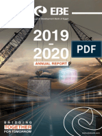 Export Development Bank of Egypt EBE Annual Report 2019 2020