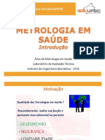 Metrologia introdução e NBR 17025 -2017