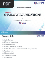 Shallow Foundations in Civil Engineering | PDF | Foundation ...