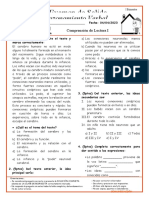 Examen de Salida: Razonamiento Verbal